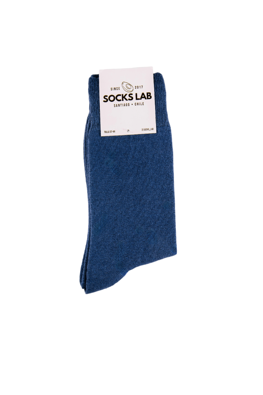 Calcetines COLORS by Socks Lab - Azul Marino