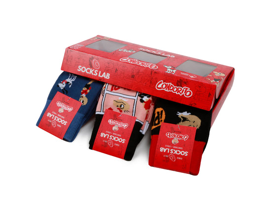 Calcetines con diseño Socks Lab - Pack X3 - Condorito