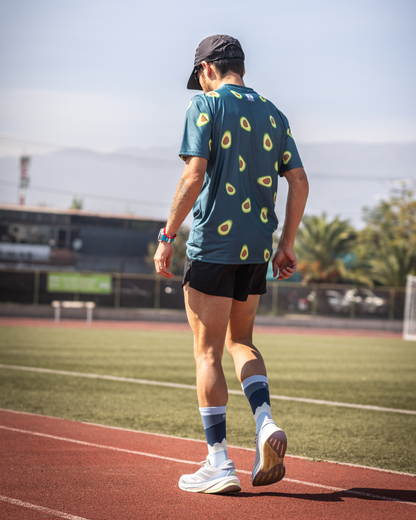 Calcetines Running - Crew Mountain Blue