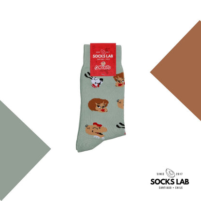 Calcetines con diseño Socks Lab - Yayita + Washington - Condorito