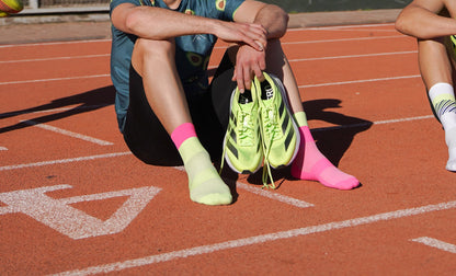 Calcetines Running - Fluor & Pink