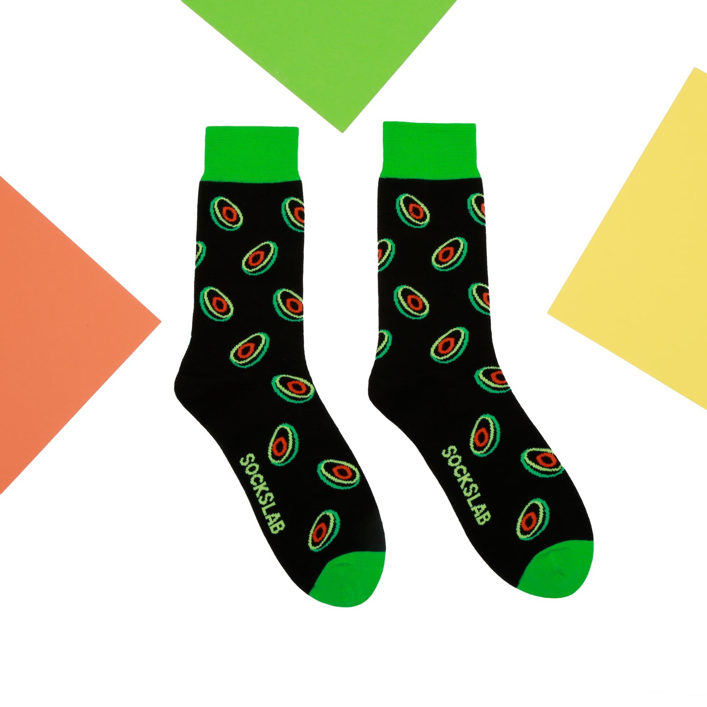 Calcetines con diseño Socks Lab - Neón Palta