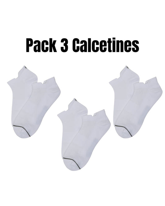 Pack 3 Calcetines TAB White