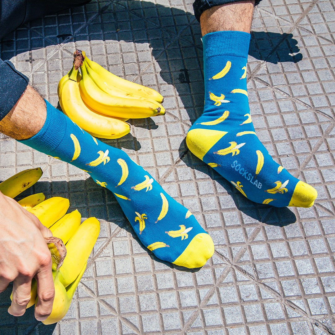 Calcetines con diseño Socks Lab - Plátano