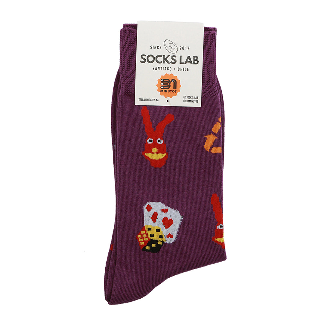 Calcetines con diseño Socks Lab - Bodoque - 31 minutos