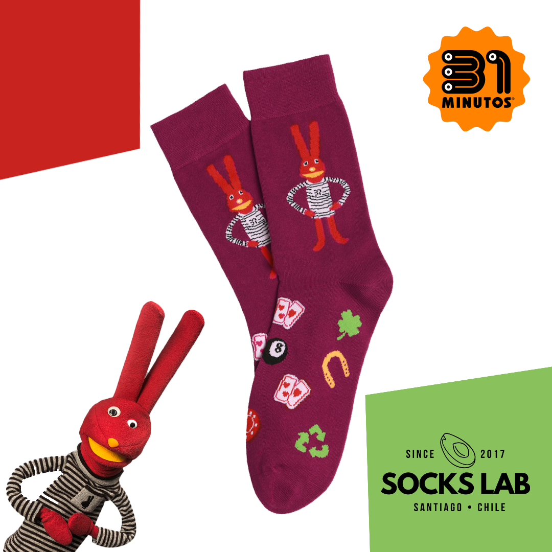 Calcetines con diseño Socks Lab - Bodoque 2023 - 31 minutos