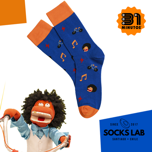 Calcetines con diseño Socks Lab - Freddy Turbina - 31 minutos