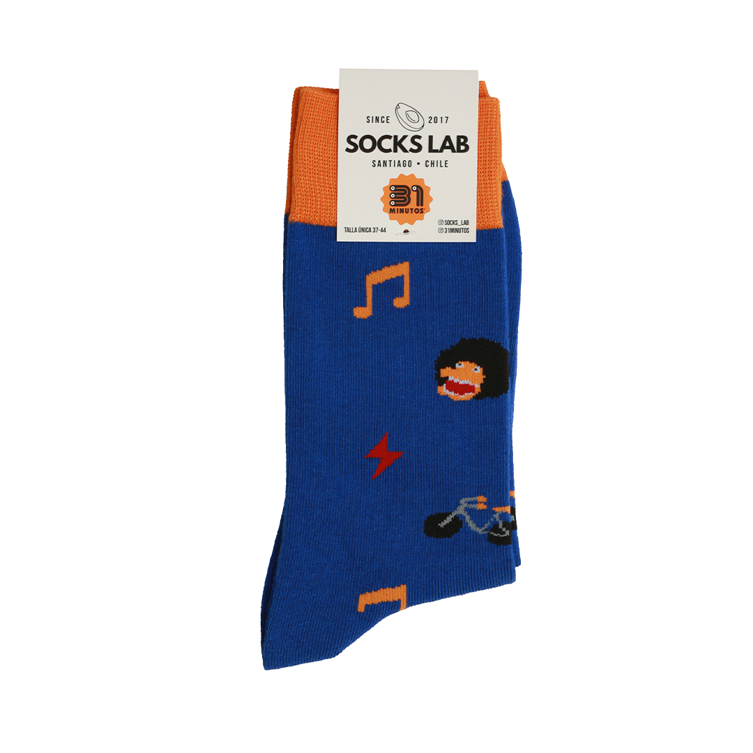 Calcetines con diseño Socks Lab - Freddy Turbina - 31 minutos