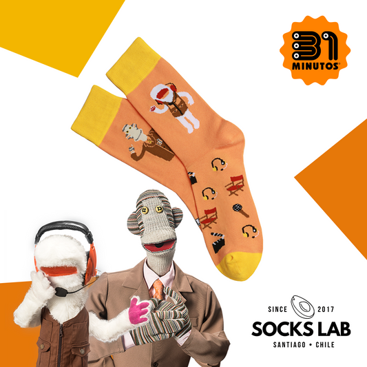 Calcetines con diseño Socks Lab - Tulio y Juanin - 31 minutos