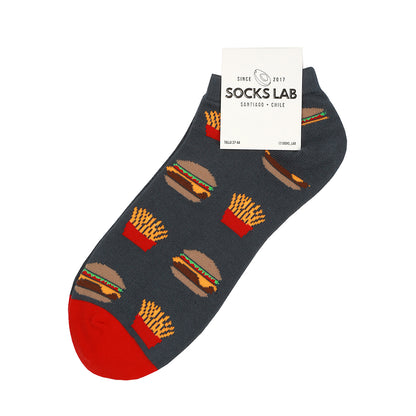 Calcetines con diseño Socks Lab - Hamburguesa Corto