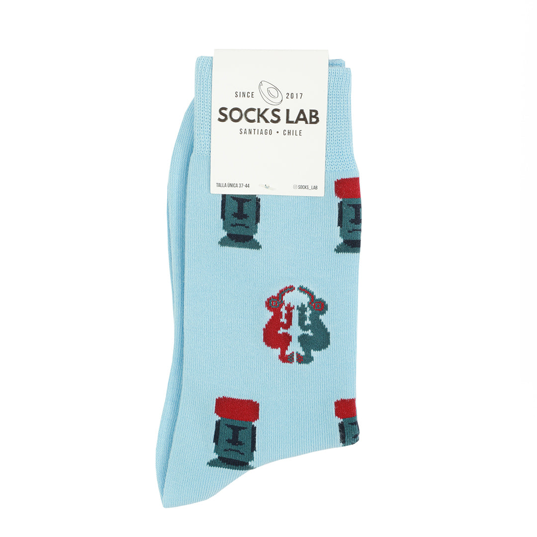 Calcetines con diseño Socks Lab - Moai
