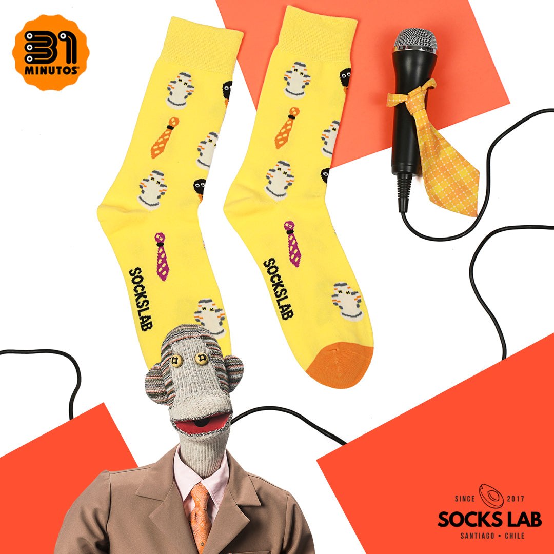 Calcetines con diseño Socks Lab - Tulio Triviño - 31 minutos
