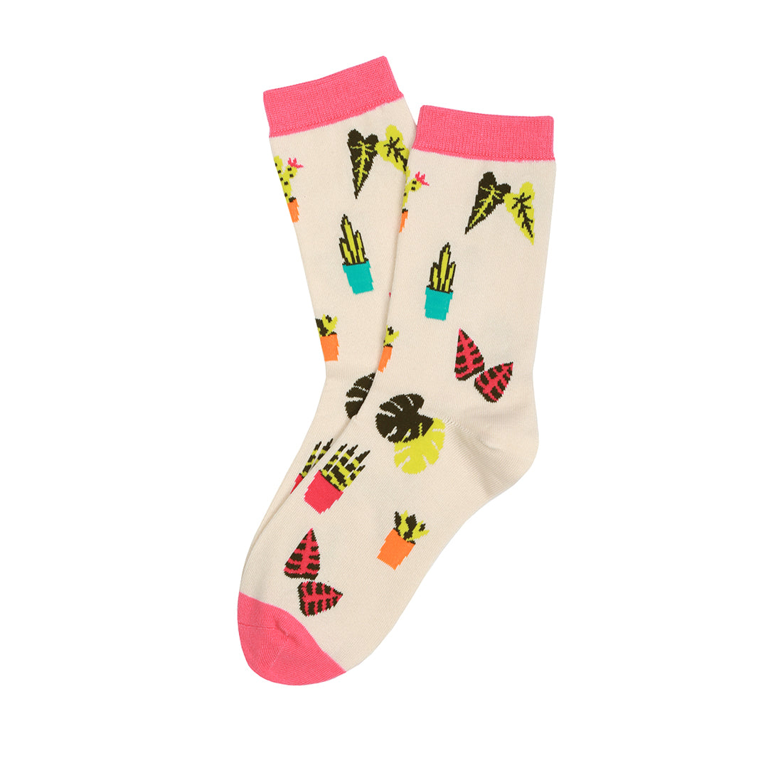 Calcetines con diseño Socks Lab - Plantas