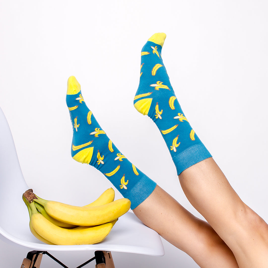 Calcetines con diseño Socks Lab - Plátano