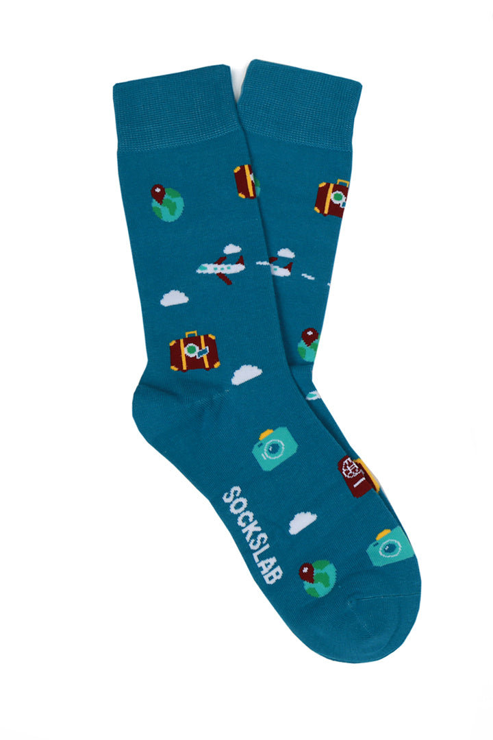Calcetines con diseño Socks Lab - Pack Viajes