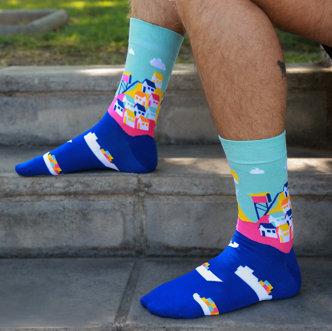 Calcetines con diseño Socks Lab - Valparaiso