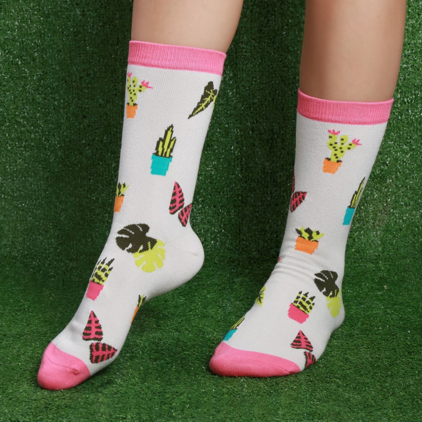 Calcetines con diseño Socks Lab - Plantas
