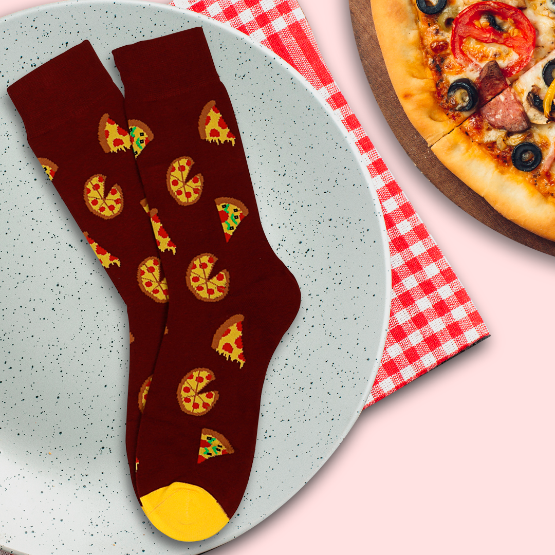 Calcetines con diseño Socks Lab - Pizza